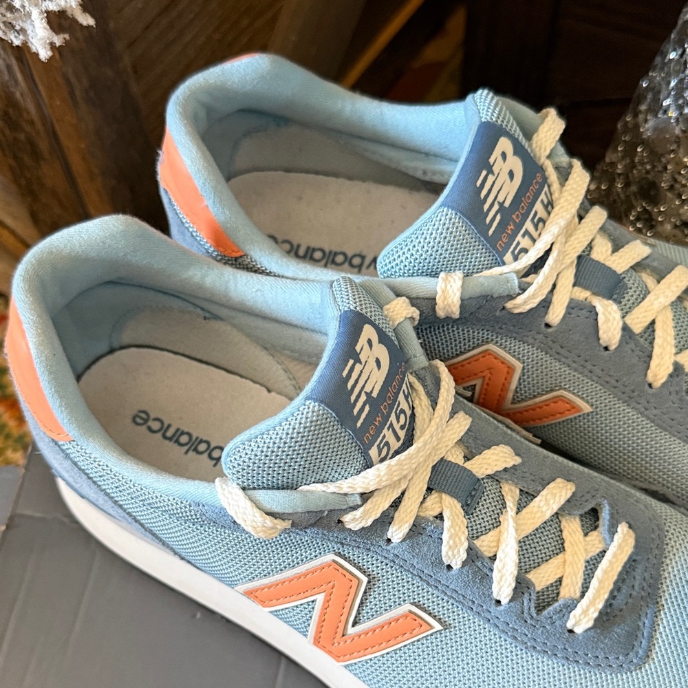 New Balance 515H V1 chrome Blue and Copper Sneakers Sz 10 - Picture 3 of 11